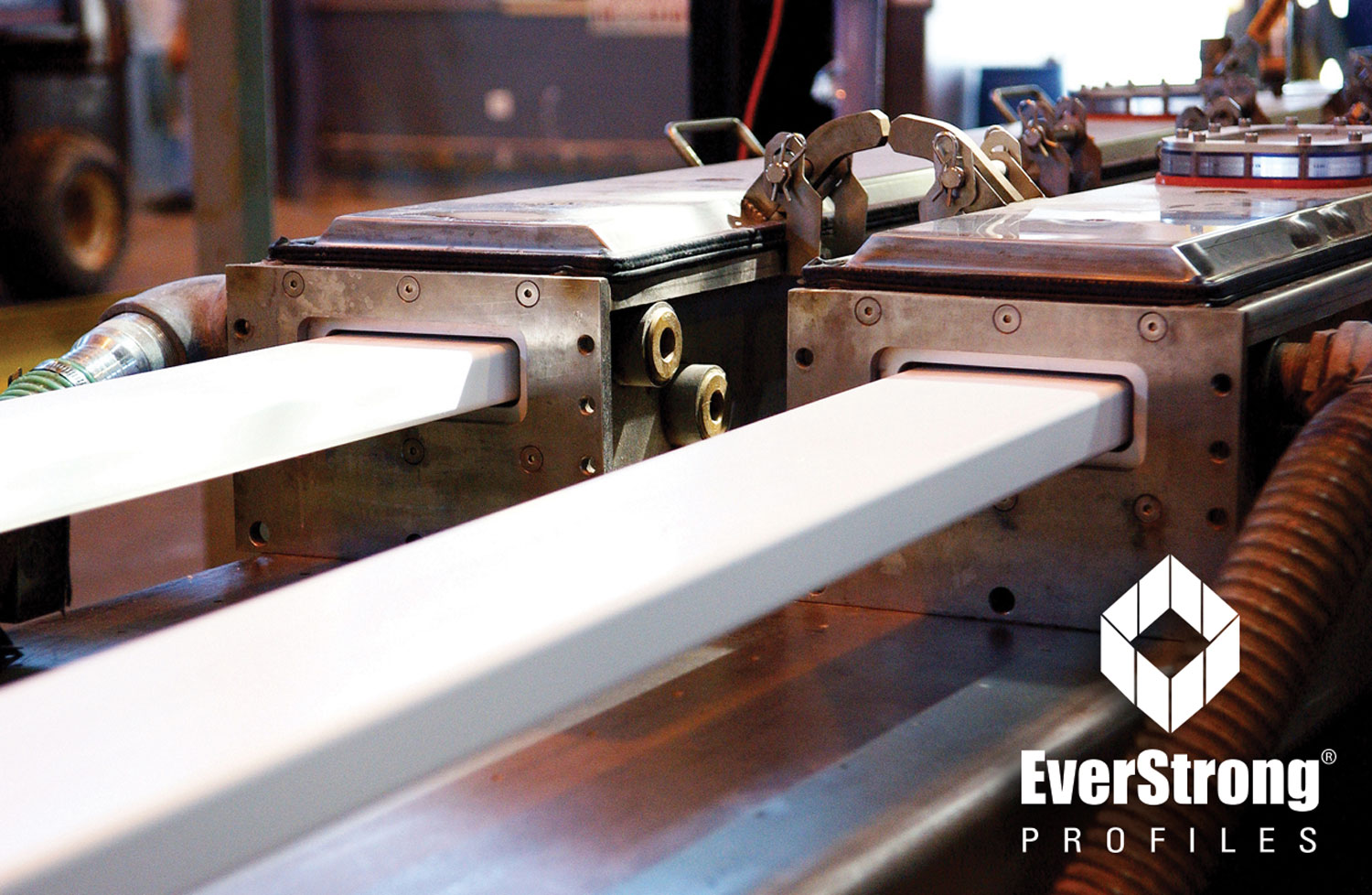 Extrusion Machine for EverStrong Profiles for Vinyl Fence and Railing #fence #fences #vinylfence #pvcfence #vinylfences #pvcfences #picketfence #fencecompany #fencecontractor #fenceinstaller #fencesupplies #longisland #longislandny #connecticut #rhodeisland #massachusetts #newjersey #pennsylvania #thenortheast #tristatearea
